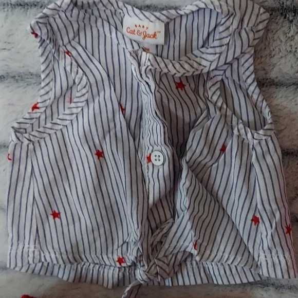 CAT & Jack Skirt set Size 6/9 mo - Picture 3 of 7